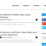 FirstWire Apps got featured on a Top Tech Blog – geeksgyaan.com